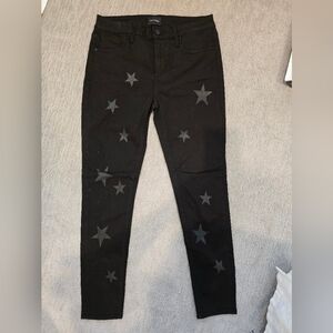 Driftwood Brand new black denim jeans stars size 28